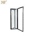 New style horizontal folding balcony windows,bifold windows